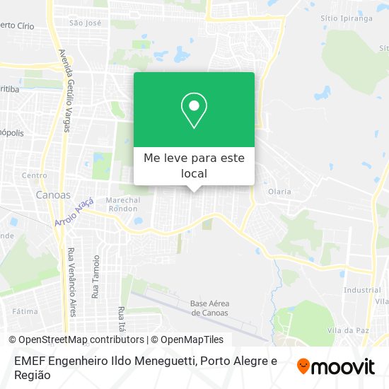 EMEF Engenheiro Ildo Meneguetti mapa