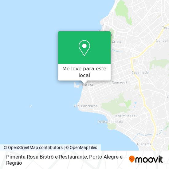 Pimenta Rosa Bistrô e Restaurante mapa