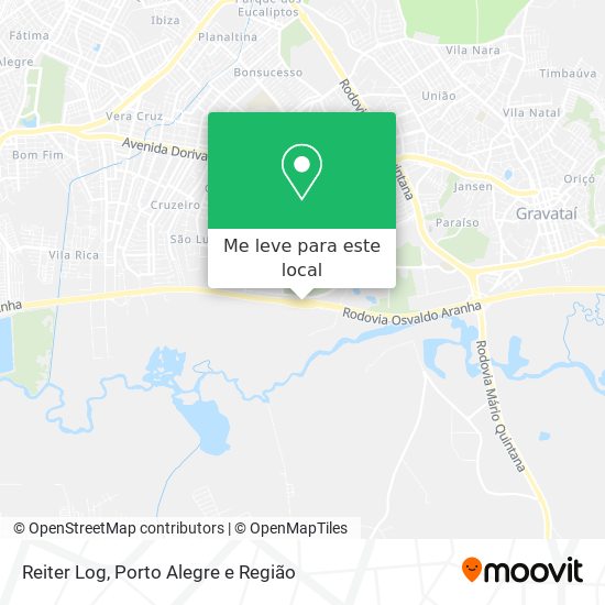 Reiter Log mapa