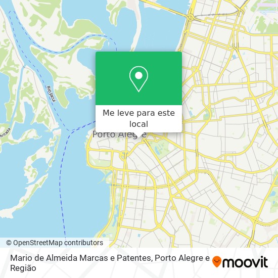 Mario de Almeida Marcas e Patentes mapa