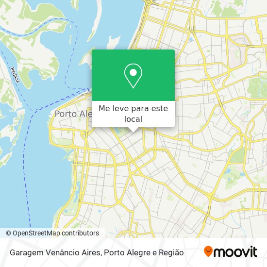 Garagem Venâncio Aires mapa