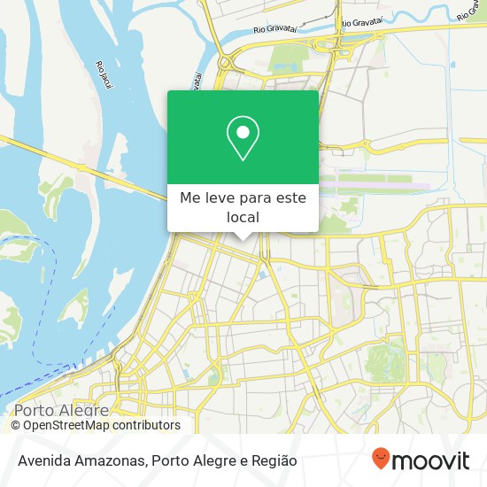 Avenida Amazonas mapa