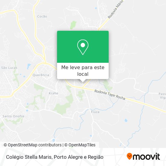 Colégio Stella Maris mapa