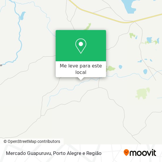 Mercado Guapuruvu mapa
