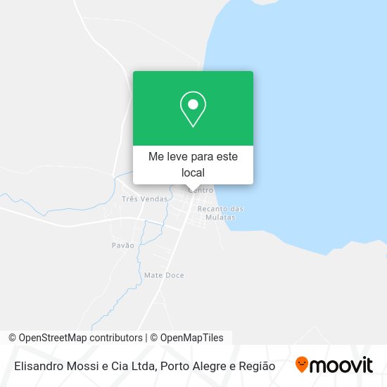 Elisandro Mossi e Cia Ltda mapa