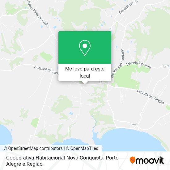 Cooperativa Habitacional Nova Conquista mapa