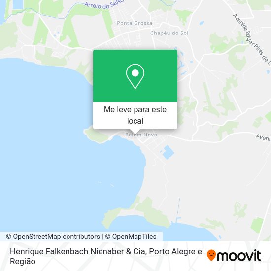 Henrique Falkenbach Nienaber & Cia mapa