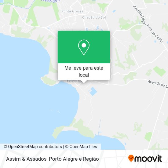 Assim & Assados mapa
