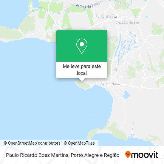 Paulo Ricardo Boaz Martins mapa