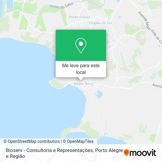 Bioserv - Consultoria e Representações mapa