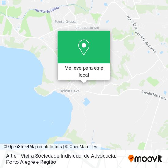 Altieri Vieira Sociedade Individual de Advocacia mapa