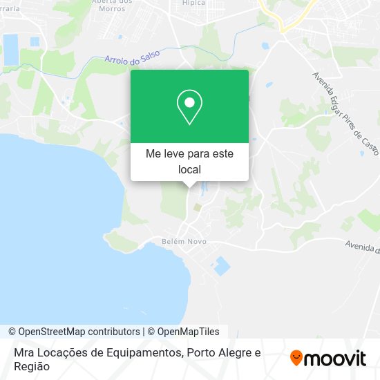 Mra Locações de Equipamentos mapa