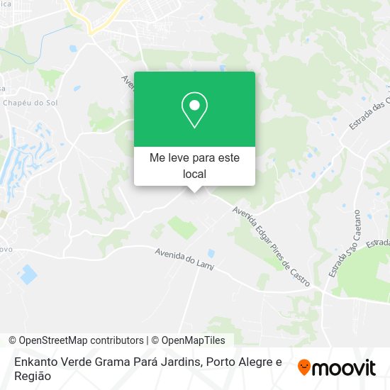 Enkanto Verde Grama Pará Jardins mapa