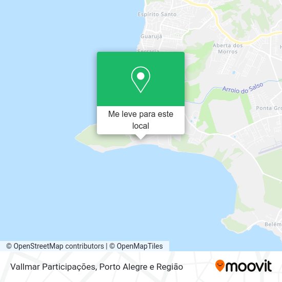 Vallmar Participações mapa