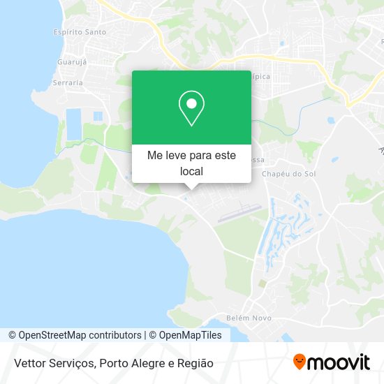 Vettor Serviços mapa