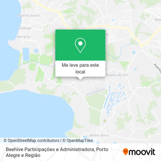 Beehive Participações e Administradora mapa
