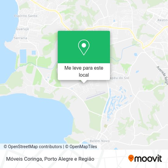 Móveis Coringa mapa