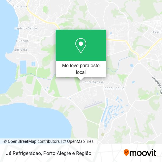 Já Refrigeracao mapa
