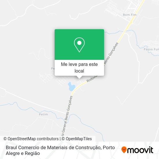 Braul Comercio de Materiais de Construção mapa