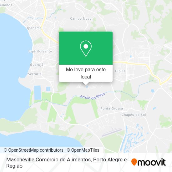 Mascheville Comércio de Alimentos mapa
