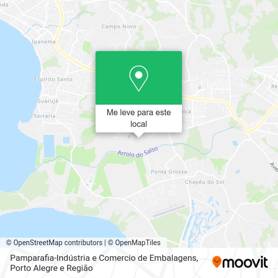 Pamparafia-Indústria e Comercio de Embalagens mapa