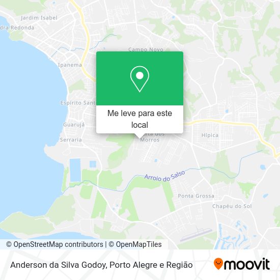 Anderson da Silva Godoy mapa