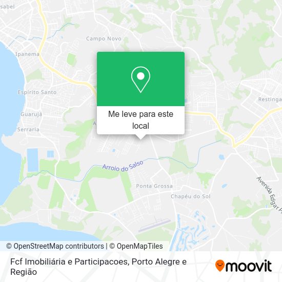 Fcf Imobiliária e Participacoes mapa