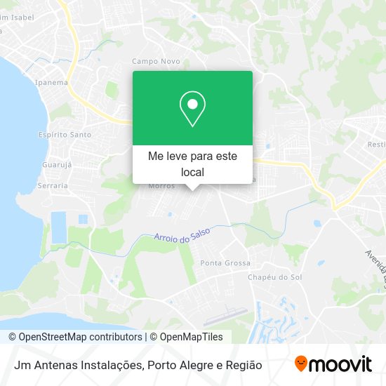 Jm Antenas Instalações mapa