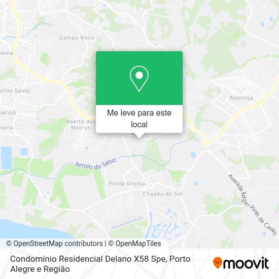 Condomínio Residencial Delano X58 Spe mapa