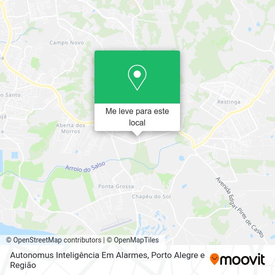 Autonomus Inteligência Em Alarmes mapa