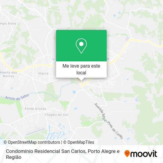 Condomínio Residencial San Carlos mapa