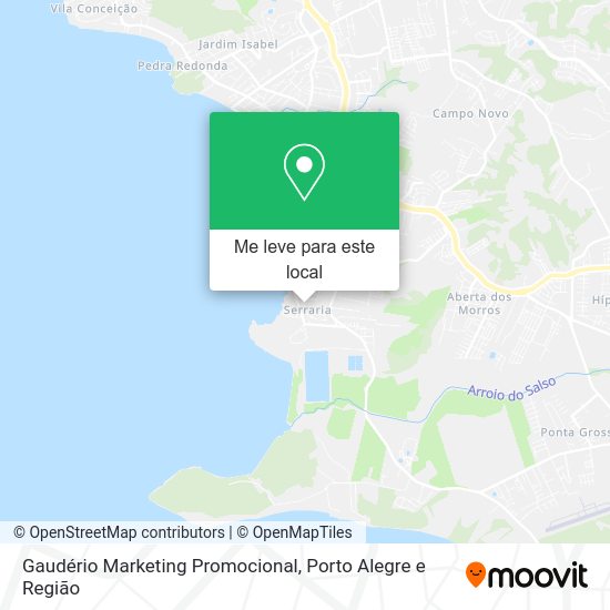 Gaudério Marketing Promocional mapa