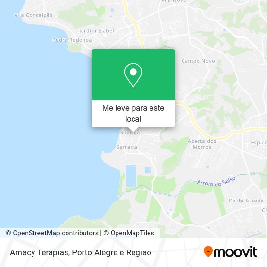 Amacy Terapias mapa