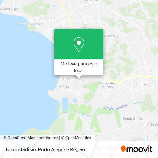 Bemestarfisio mapa