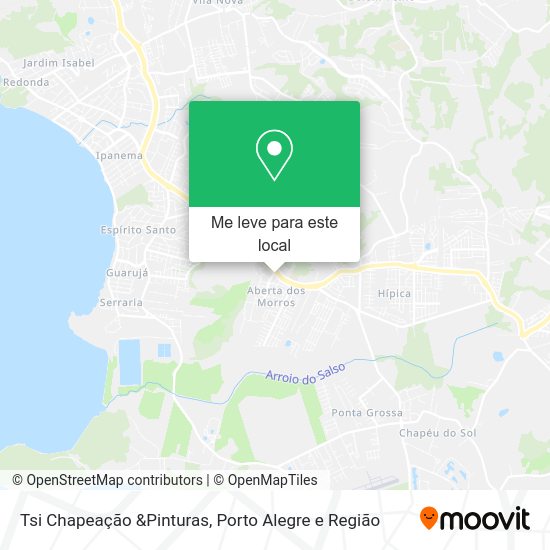 Tsi Chapeação &Pinturas mapa