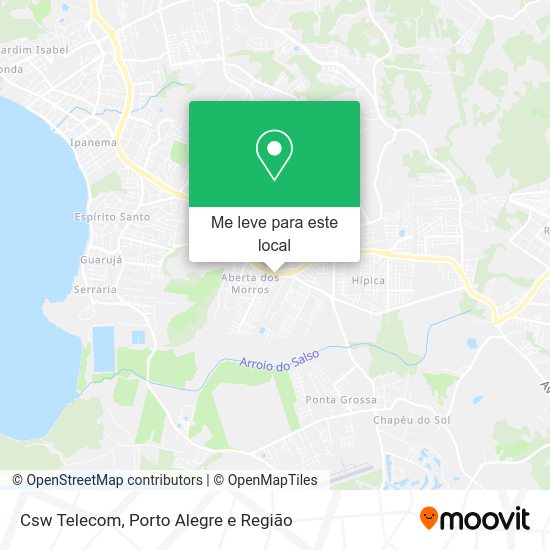 Csw Telecom mapa