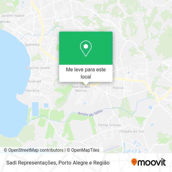 Sadi Representações mapa