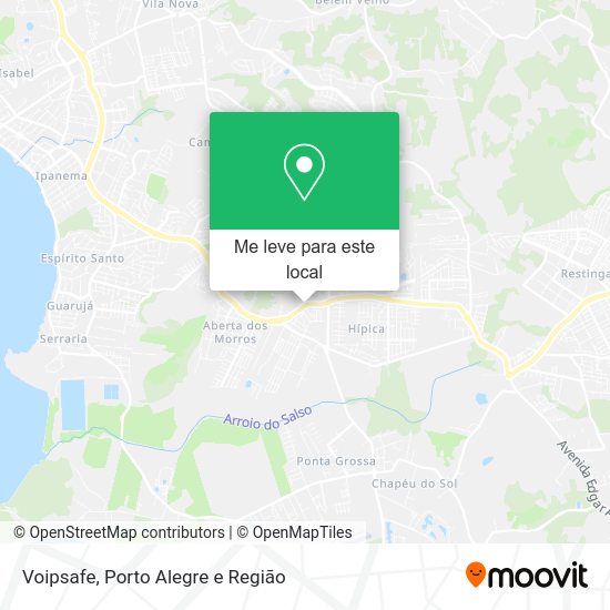 Voipsafe mapa