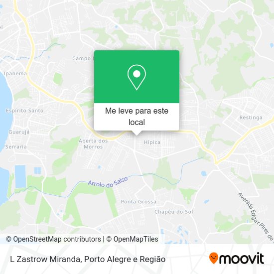 L Zastrow Miranda mapa
