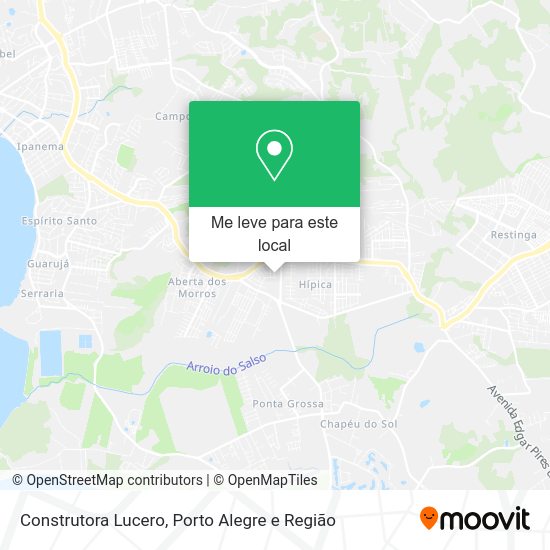 Construtora Lucero mapa