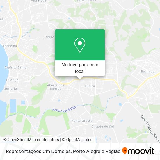 Representações Cm Dorneles mapa