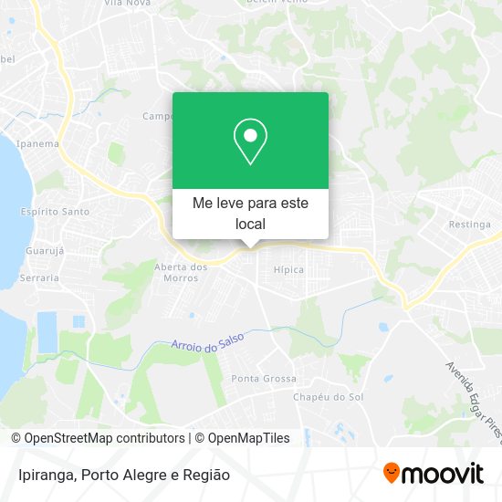 Ipiranga mapa