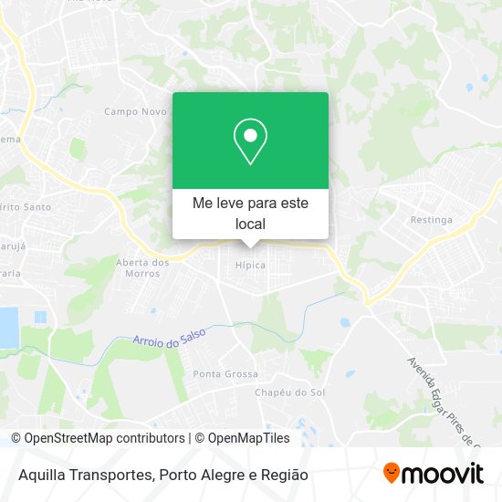 Aquilla Transportes mapa