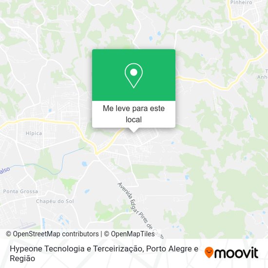 Hypeone Tecnologia e Terceirização mapa