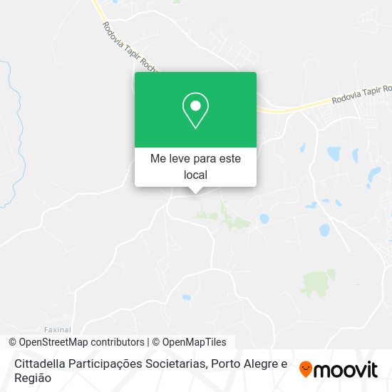 Cittadella Participações Societarias mapa