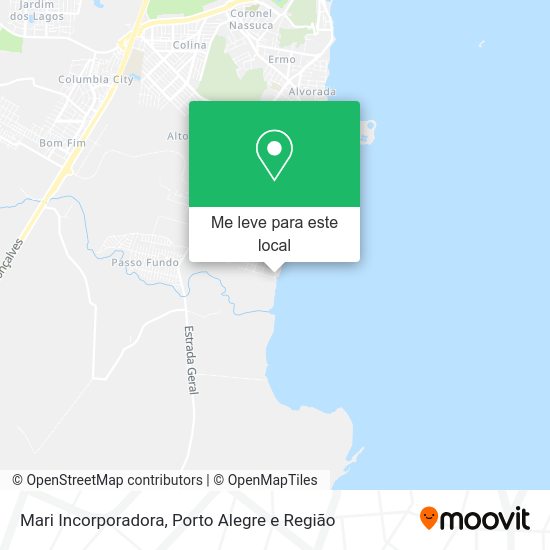 Mari Incorporadora mapa
