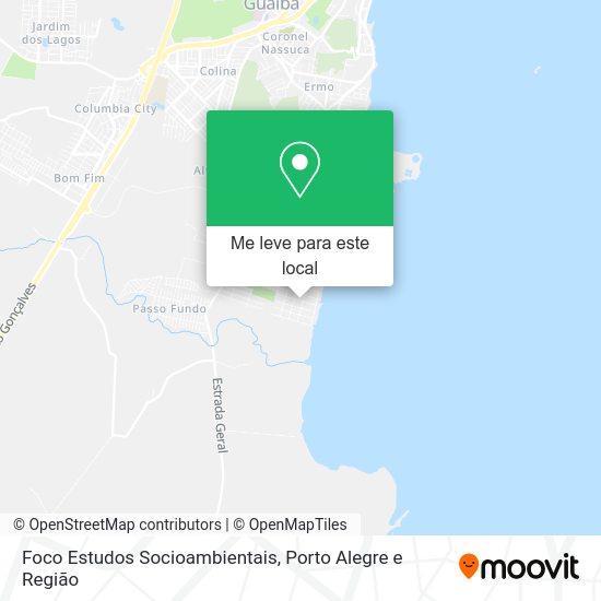 Foco Estudos Socioambientais mapa