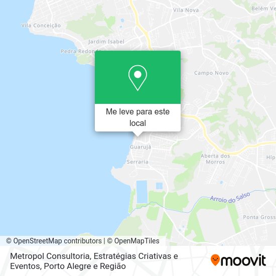 Metropol Consultoria, Estratégias Criativas e Eventos mapa