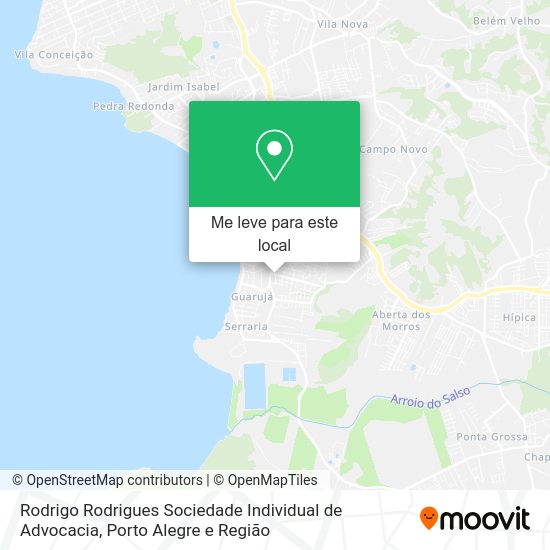 Rodrigo Rodrigues Sociedade Individual de Advocacia mapa