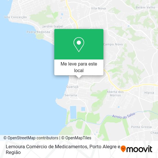 Lemoura Comércio de Medicamentos mapa